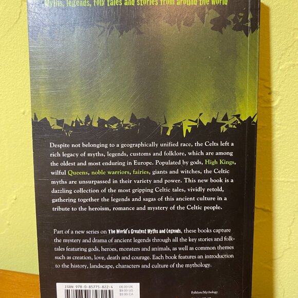 Celtic Myths General Editor Jake Jackson Folklore & Fantasy Book - Picture 2 of 2